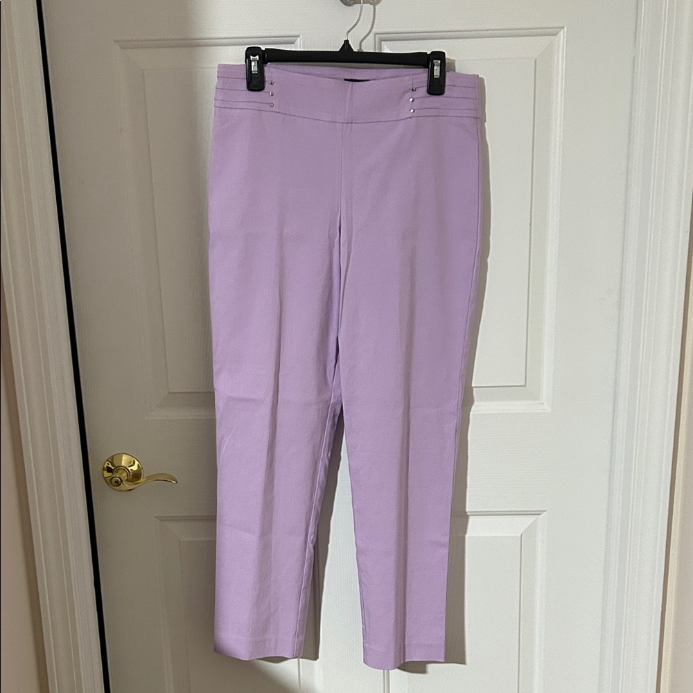 JM Collection Lavender Women's Pants